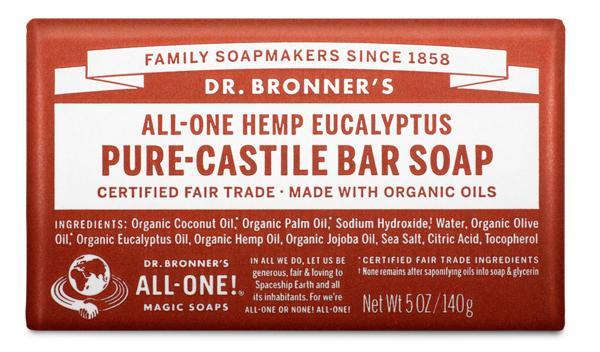 Eucalyptus Pure-Castile Bar Soap